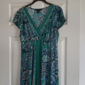 INC Paisley Print Dress